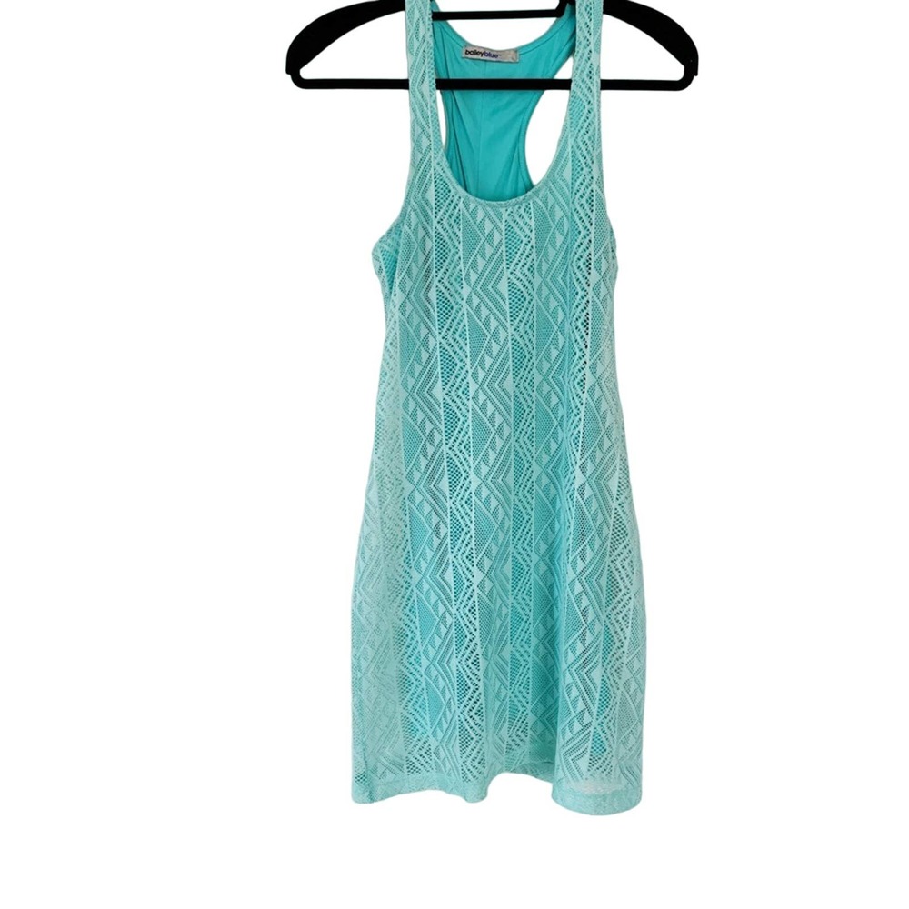 Bailey Blue Sleeveless Dress Size Medium